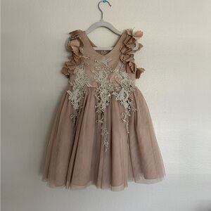 Trish Scully Bianca Rose Gold Dress 4